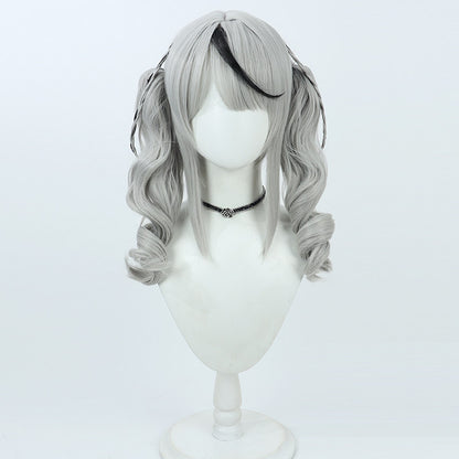 Sakamata Chloe Cosplay Wigs Hololive holoX 6th Gen Date Outfit Ponytail
