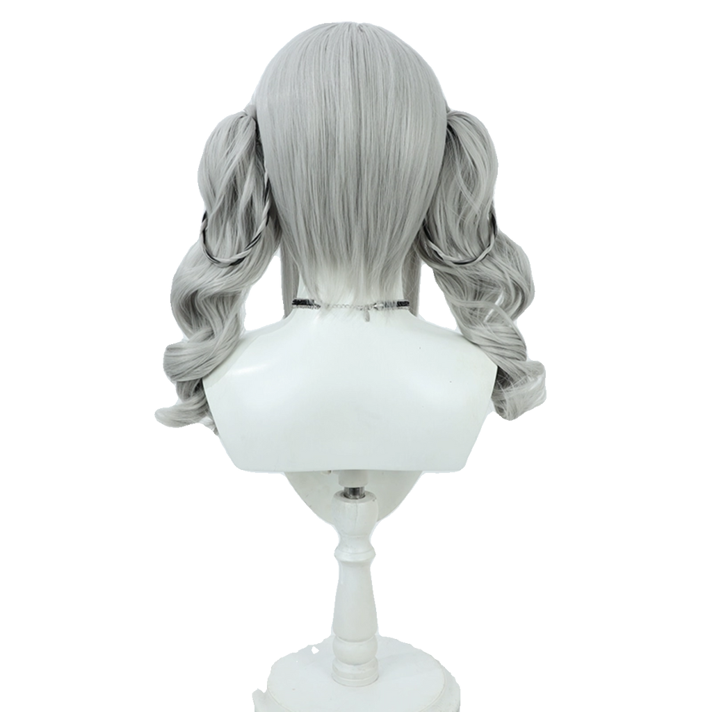 Sakamata Chloe Cosplay Wigs Hololive holoX 6th Gen Date Outfit Ponytail