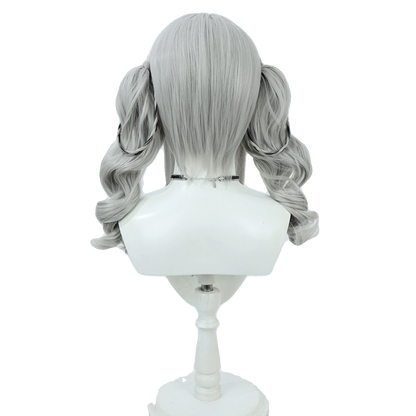 Sakamata Chloe Cosplay Wigs Hololive holoX 6th Gen Date Outfit Ponytail