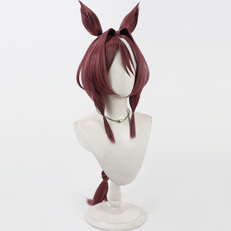 Sakura Chitose O Cosplay Wigs Pretty Derby Race Uniform