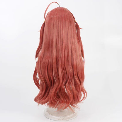 Sakura Miko Cosplay Wigs Flower Rhapsody Curly Hair Hololive VTuber
