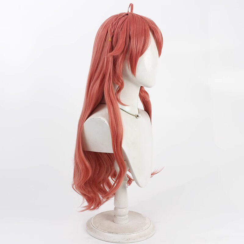 Sakura Miko Cosplay Wigs Flower Rhapsody Curly Hair Hololive VTuber