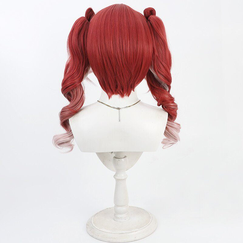 Saotome Berry Cosplay Wigs Split Ponytail Wigs NIJISANJI VTuber