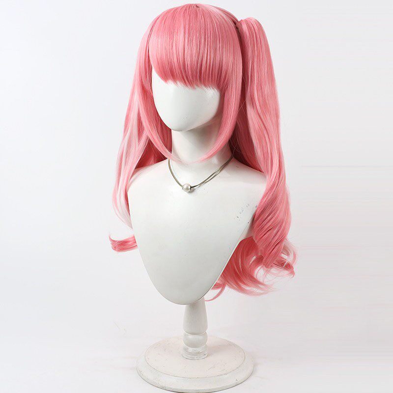 Sasaki Saku Cosplay Wigs NIJISANJI Virtual YouTuber Split Ponytail Wigs