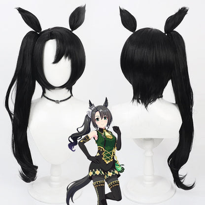 Satono Crown Cosplay Wigs Black Ears Tail Pretty Derby