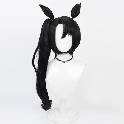Satono Crown Cosplay Wigs Black Ears Tail Pretty Derby