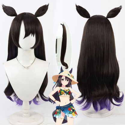 Satono Crown Cosplay Wigs Pretty Derby Gradient Race Wigs