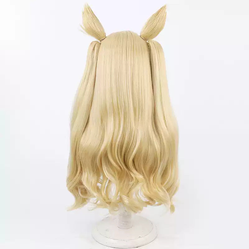 Seia Yurizono Cosplay Wigs Split Ponytail Wigs Blue Archive