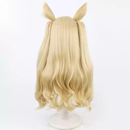Seia Yurizono Cosplay Wigs Split Ponytail Wigs Blue Archive