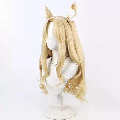 Seia Yurizono Cosplay Wigs Split Ponytail Wigs Blue Archive