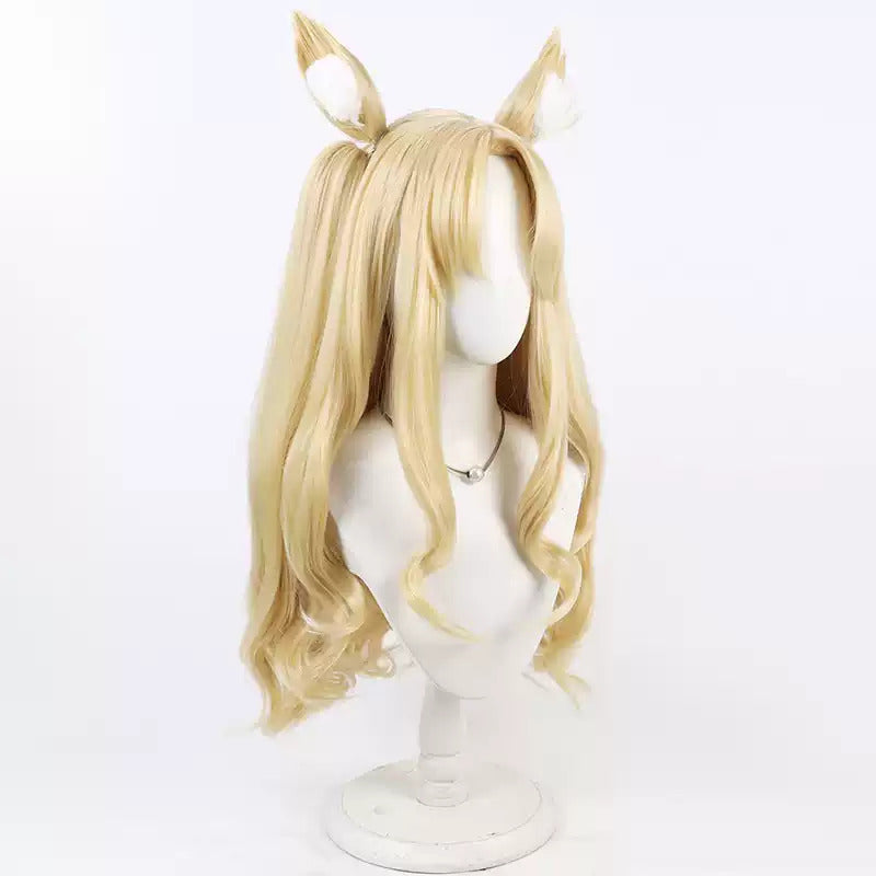 Seia Yurizono Cosplay Wigs Split Ponytail Wigs Blue Archive