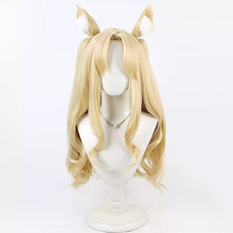 Seia Yurizono Cosplay Wigs Split Ponytail Wigs Blue Archive