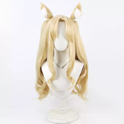 Seia Yurizono Cosplay Wigs Split Ponytail Wigs Blue Archive