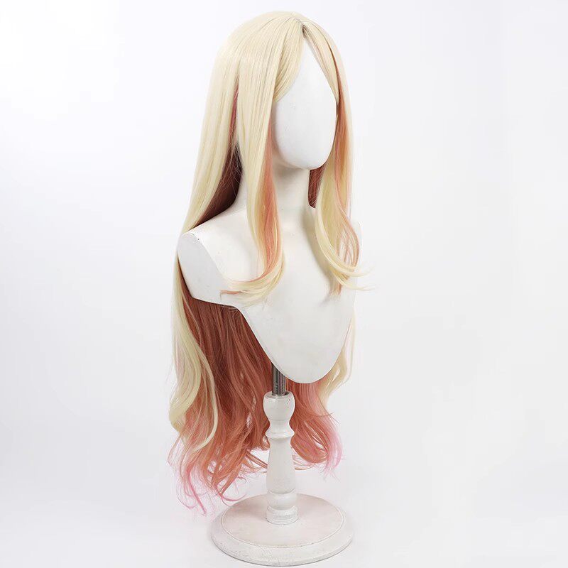Sena Juo Cosplay Wigs Gakumas Gradient Wavy Wigs