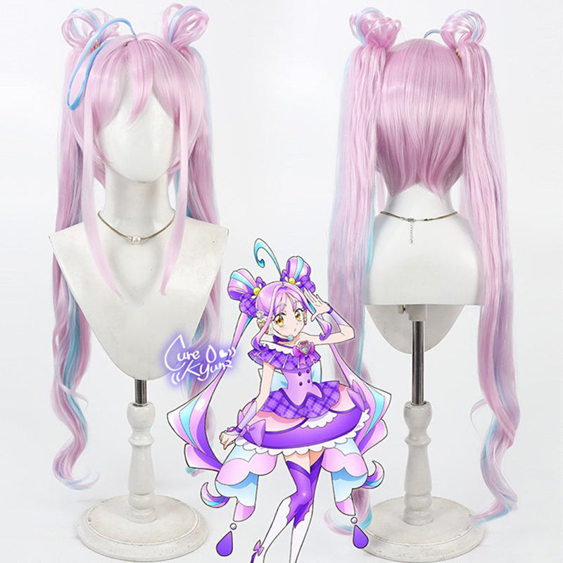 Shigure Kokoro Cosplay Wigs Cure Kyun-Kyun You and Idol Precure♪