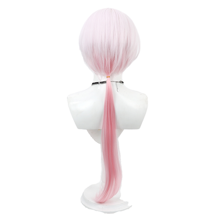 Shiina Yuika Cosplay Wigs NIJISANJI Male Gradient Pink Wigs