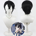 Shikinagi Akira Cosplay Wigs Black Braid NIJISANJI VTuber