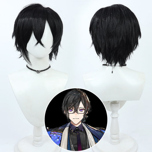 Shikinagi Akira Cosplay Wigs NIJISANJI Virtual Youtuber Highlight Hair