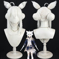 Shirakami Fubuki Cosplay Wigs Updo Hololive VTuber