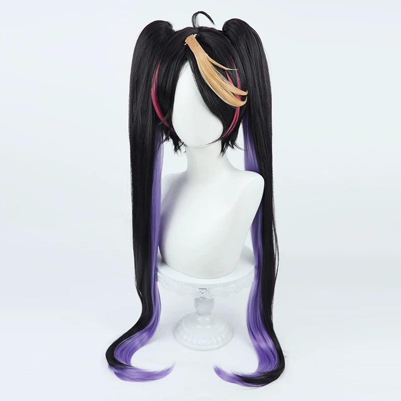 Shu Yamino Cosplay Wigs NIJISANJI Official Double Ponytail Wigs