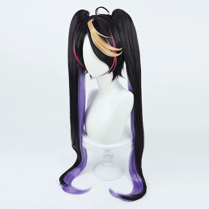 Shu Yamino Cosplay Wigs NIJISANJI Official Double Ponytail Wigs