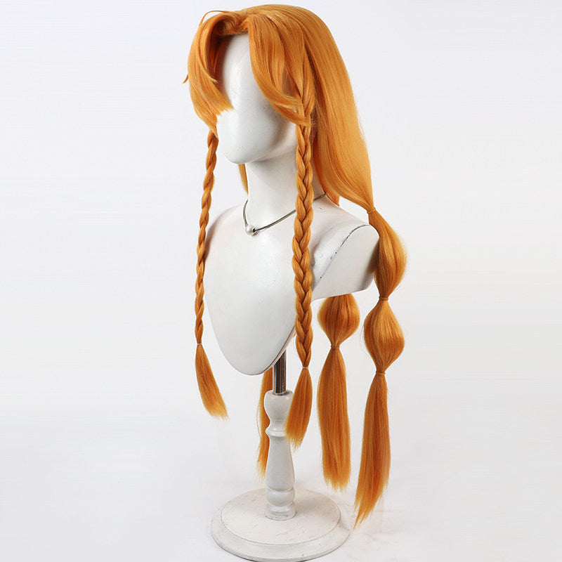 Sigrika Cosplay Wigs Games Wuthering Waves Orange Wigs
