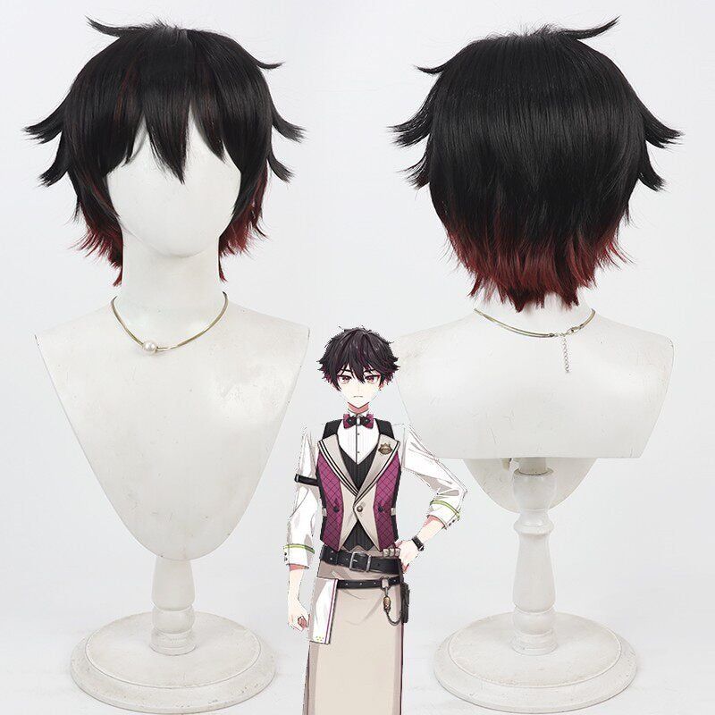 Soma Sakayori Cosplay Wigs Two Tone Wigs NIJISANJI Virtual Youtuber