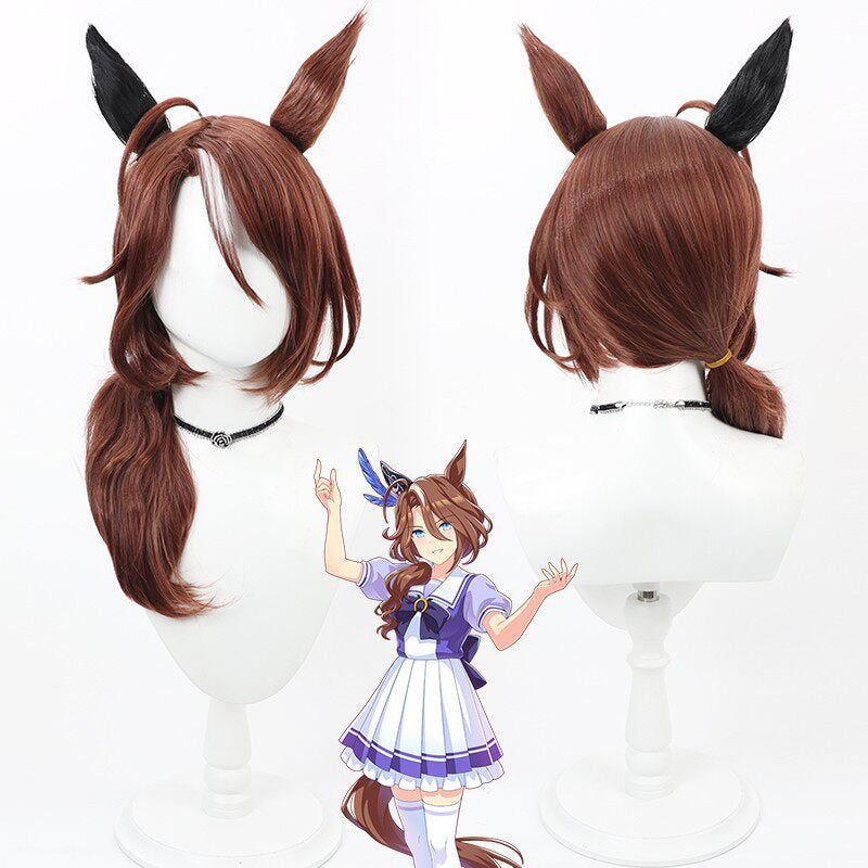 Sounds of Earth Cosplay Wigs Split Ears Tail Pretty Derby