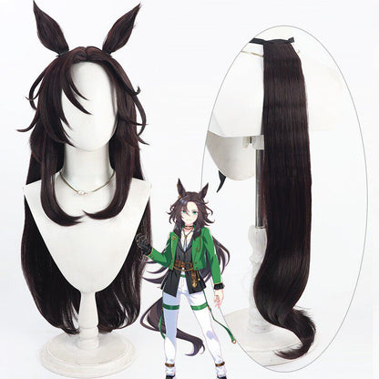 Speed Symboli Cosplay Wigs Pretty Derby Matching Ears Tail