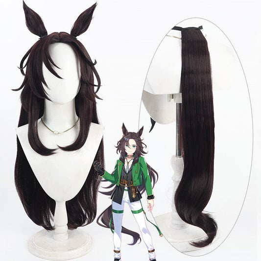 Speed Symboli Cosplay Wigs Pretty Derby Matching Ears Tail