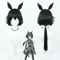 Stay Gold Cosplay Wigs Pretty Derby Black Wigs Matching Tail