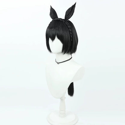 Stay Gold Cosplay Wigs Pretty Derby Black Wigs Matching Tail
