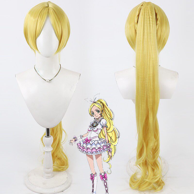 Suite Pretty Cure Cosplay Wigs Kanade Minamino Cure Rhythm Music Angel