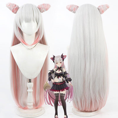 Suou Patra Cosplay Wigs Double Buns Wigs Indie VTuber