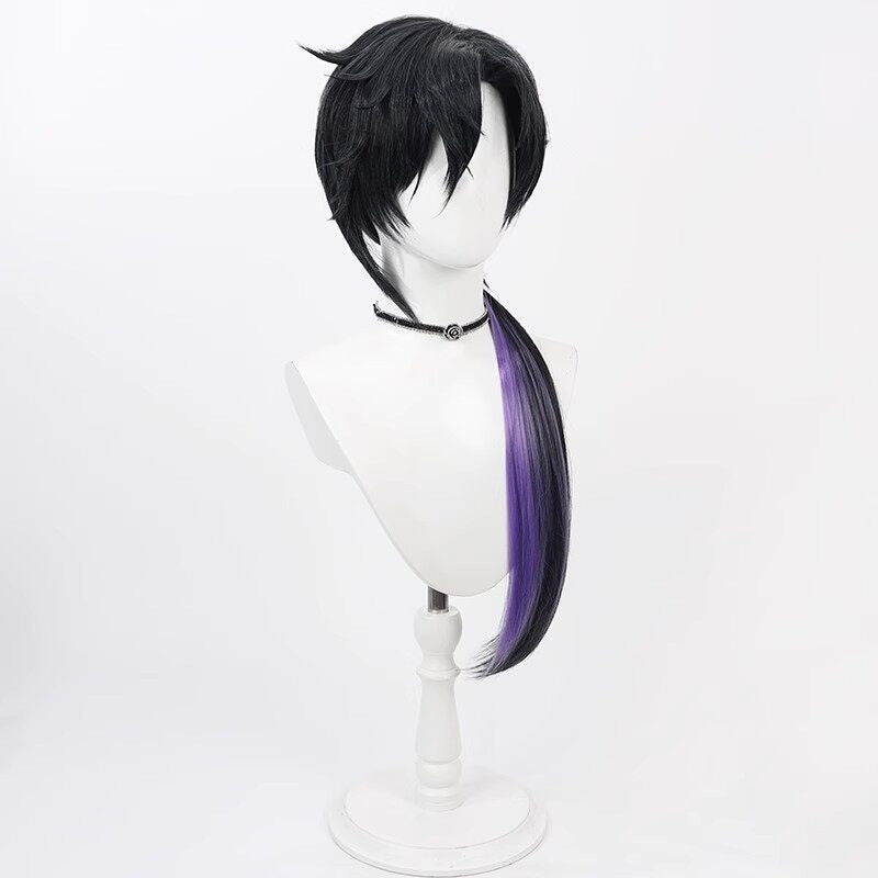 Susam Cosplay Wigs Long Flip Ponytail NIJISANJI VTuber