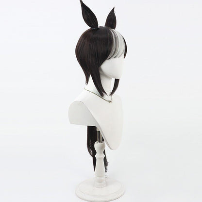 Swimwear Hokko Tarumae Cosplay Wigs Swimsuit Brown Wigs Pretty Derby