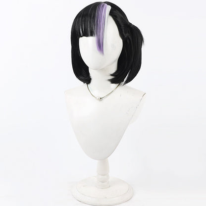 Syuen Cosplay Wigs Black Highlight Bob Wigs Goddess of Victory: Nikke