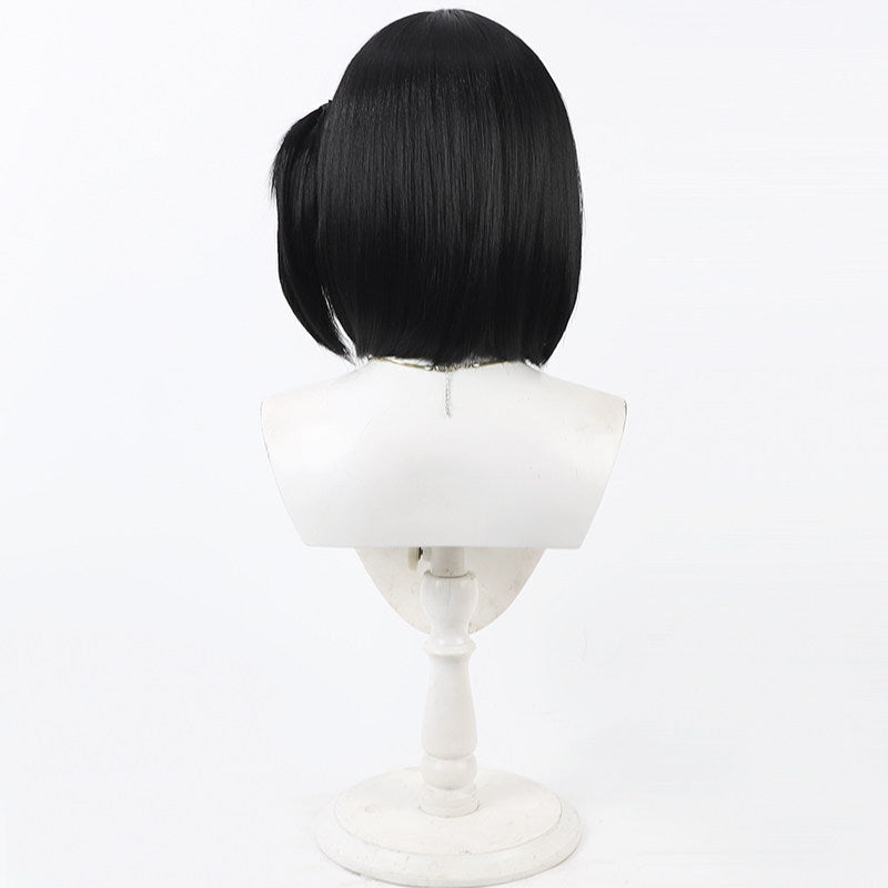Syuen Cosplay Wigs Black Highlight Bob Wigs Goddess of Victory: Nikke