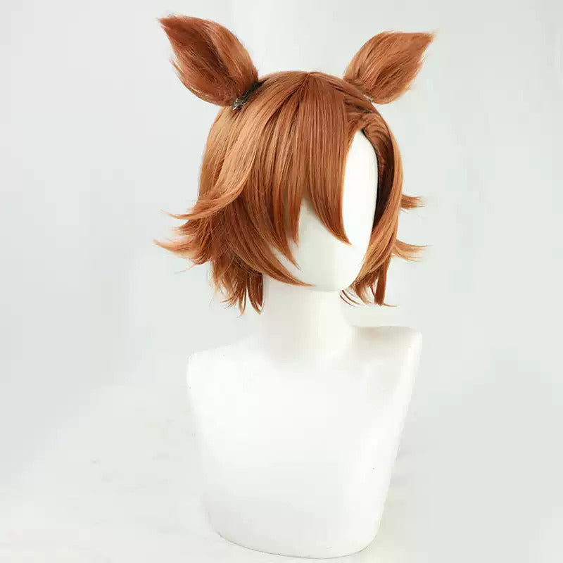 T.M. Opera O Cosplay Wigs Flip Hair Matching Ears Tail Pretty Derby