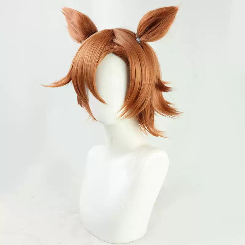 T.M. Opera O Cosplay Wigs Flip Hair Matching Ears Tail Pretty Derby