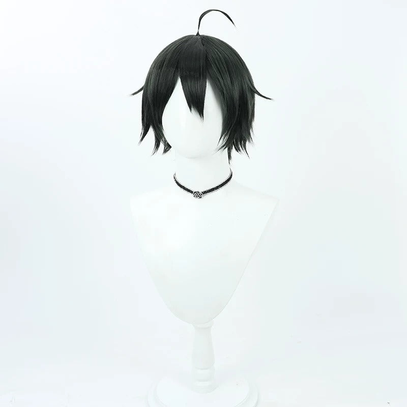 Tadashi Yamaguchi Cosplay Wigs Anime Haikyu!! Green Wigs