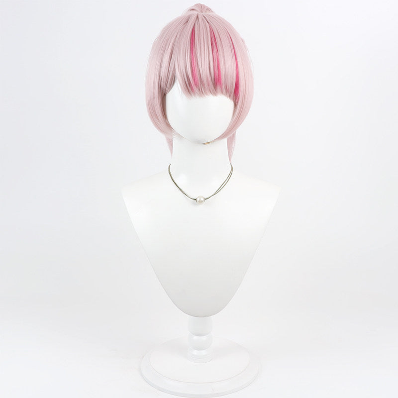 Tanaka Hime Cosplay Wigs Sakura Pink Wigs LaRa Virtual YouTuber