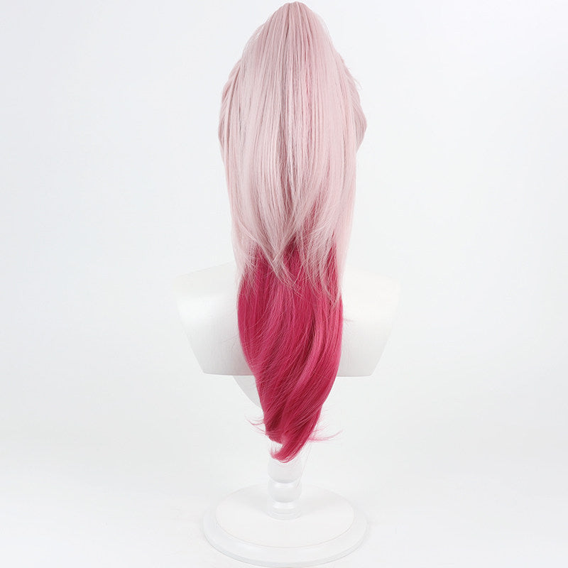 Tanaka Hime Cosplay Wigs Sakura Pink Wigs LaRa Virtual YouTuber