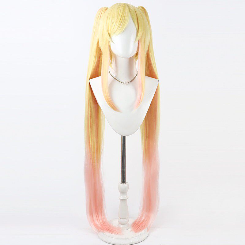 Tenma Saki Cosplay Wigs PJSK Split Ponytail Wigs