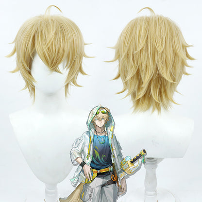 Tequila Cosplay Arknights Wigs Pale Yellow Wigs