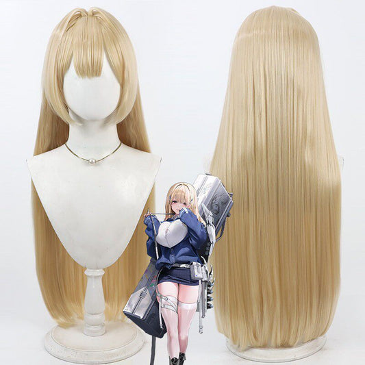 Tia NIKKE Cosplay Wigs Goddess of Victory: Nikke Yellow Wigs