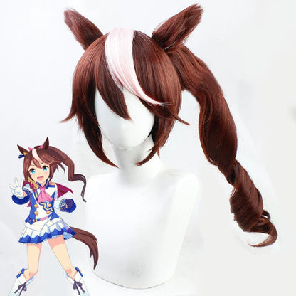 Tokai Teio Cosplay Wigs Pretty Derby
