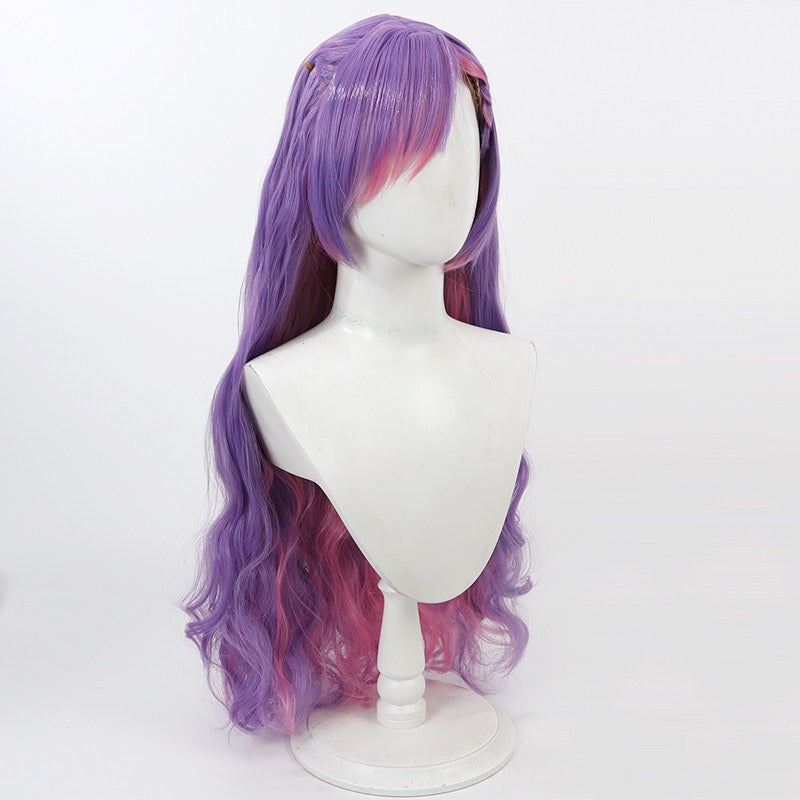 Tokoyami Towa Cosplay Wigs Magic Academy Hololive VTuber
