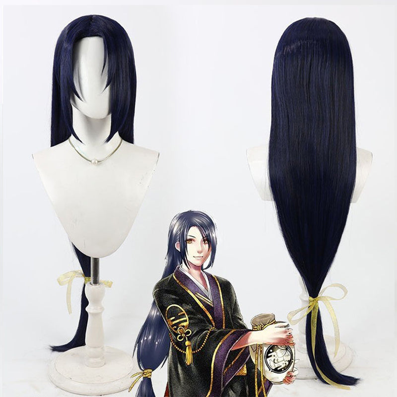 Touken Ranbu Cosplay Wigs Anime Jiroutachi Navy Wigs