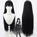 Tsukatsuki Rio Cosplay Wigs Blue Archive Black Wigs